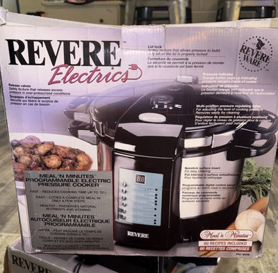 #ad #ad VTG Revere Electrics “Meal N Minutes” Programmable Pressure Cooker $72.50