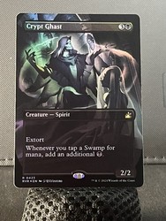Crypt Ghast - Anime Borderless Foil - Ravnica Remastered #423