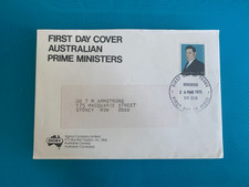 AUSTRALIA 1975 FDC SIGMA PRIME MINISTERS ARTHUR FADDEN 1895 - 1973