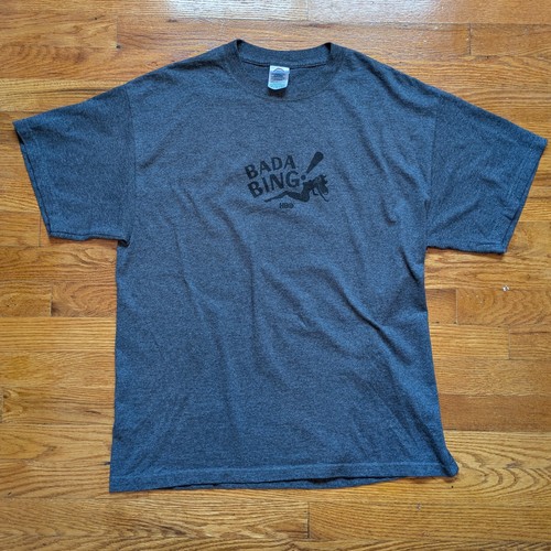 Vintage HBO Sopranos Bada Bing! Promo Tshirt Size Large