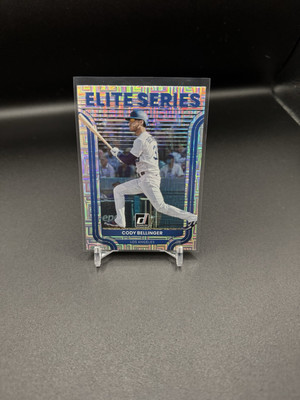 CODY BELLINGER 2022 PANINI DONRUSS ELITE SERIES VECTORS BASEBALL CARD