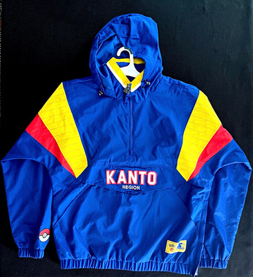 Pokemon x Target Kanto Region Windbreaker Jacket Size Large NWT