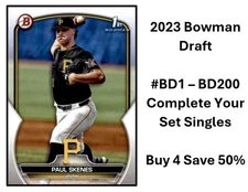 2023 Bowman Draft Baseball Set Singles You PICK Complete your set #BD1-BD200