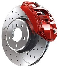 High Temperature Brake Caliper Paint System Set Red 160 - High Gloss Red