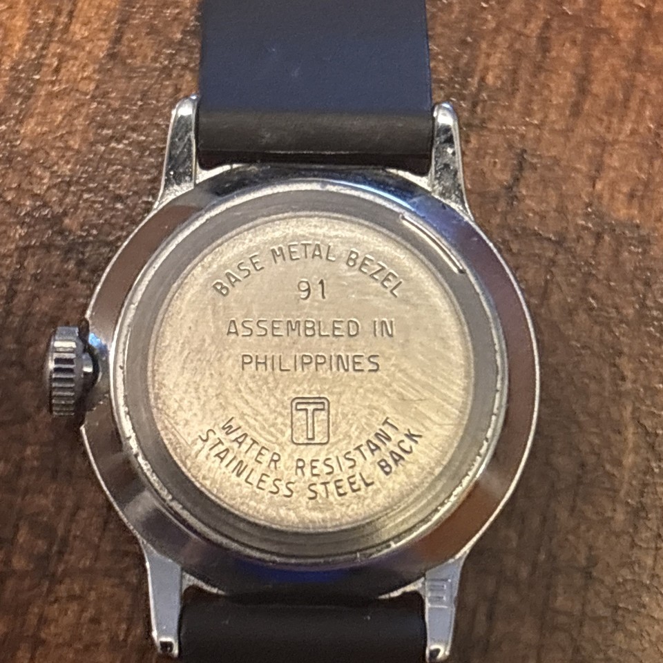 Vintage Acqua Time Watch Hand Wind Women Silver Tone Working Stretch ...