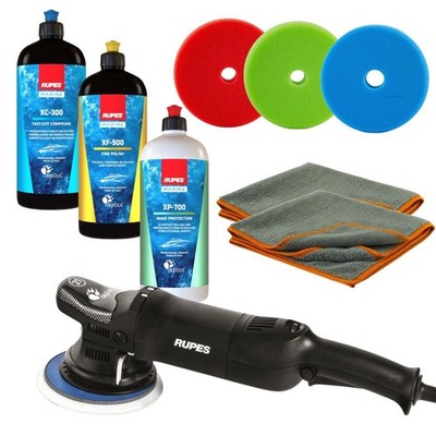 Rupes Exzenterpoliermaschine  LHR21ES  Marine Polierset Boot Gelcoat Politur