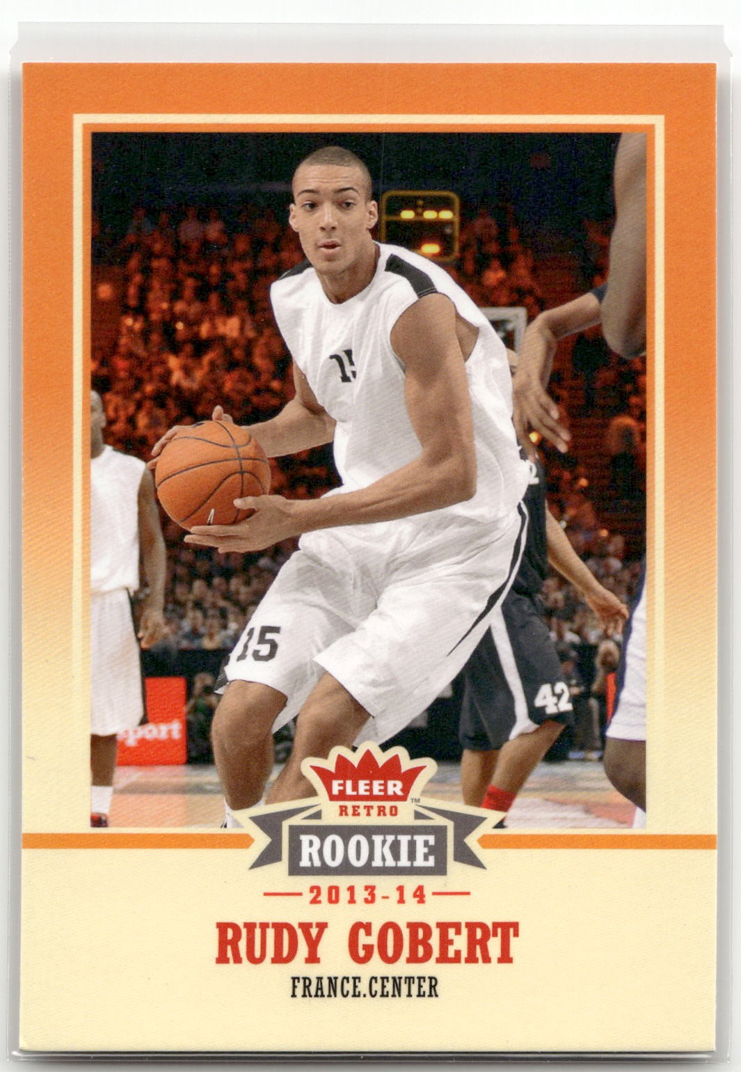 2013-14 Fleer Retro #55 Rudy Gobert