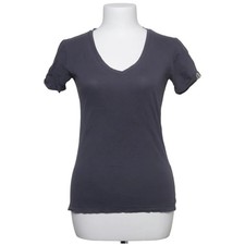 Fairshion, T-shirt, Taille : XS, Gris, Coton Bio, Unicolore, Femme #mxI