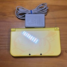 New Nintendo 3DS LL Console, Pikachu Yellow, 6301 From Japan