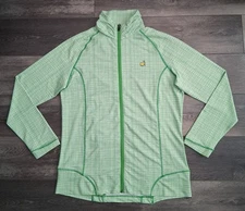 Peter Millar Master Full Zip Golf Jacket Soft Stretch Green Size Large NWOT 
