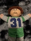 Cabbagepatch Kids 1980s Vintage Brunette Doll with Brown