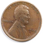 1909 VDB Wheat Penny Very Fine (VF)