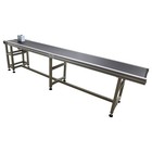 118'x15.7' Pvc Belt Conveyor Electric Conveyor System Transport Equipment 110V