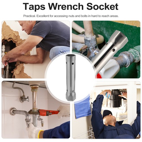 Faucet Wrench Tap Installation Tool Double Ended Socket Strainer - Foto 9 di 12