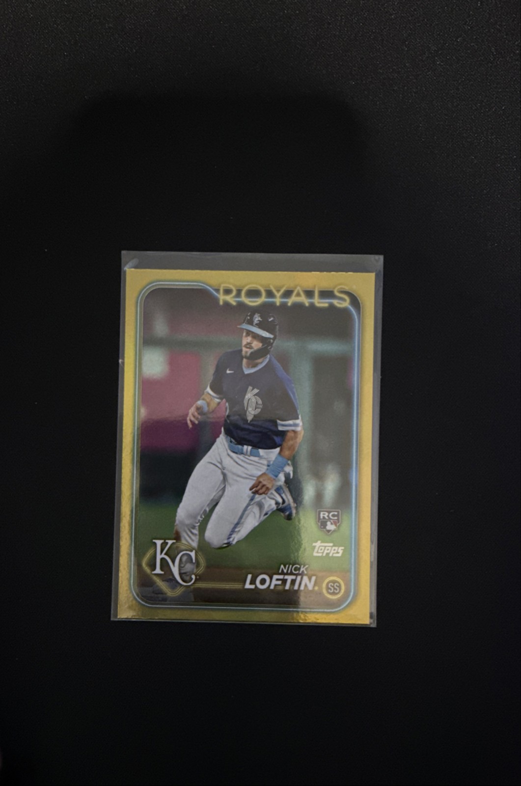 2024 Topps Series 2 - Nick Loftin #506 Gold Foil (RC)
