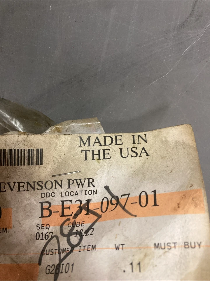 Paquete de 10 pipas nuevas antiguas Stewart & Stevenson MTU 08928628 | EE. UU. VENDEDOR Foto 3 de 4