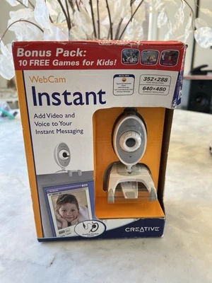 Creative 640 x 480 Maximum Photo Resolution Computer Webcams for