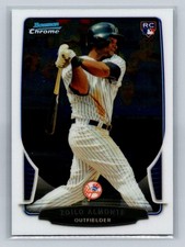 2013 Bowman Chrome #9 Zoilo Almonte RC New York Yankees