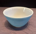Pyrex Blue Mixing Bowl Small 401 Size Milk Glass USA Solid Color