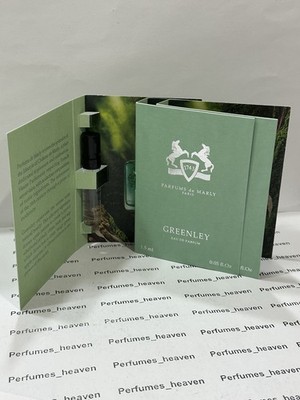 PARFUMS DE MARLY GREENLEY EDP 1.5ml .05fl oz x 3 COLOGNE PERFUME SAMPLES x 3pcs