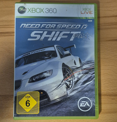 Electronic Arts Need for Speed: Shift (Xbox 360, PAL)   USK 6, Xbox Live