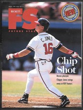 CHIPPER JONES Beckett Future Stars & Sports Collectibles #52E August 1995