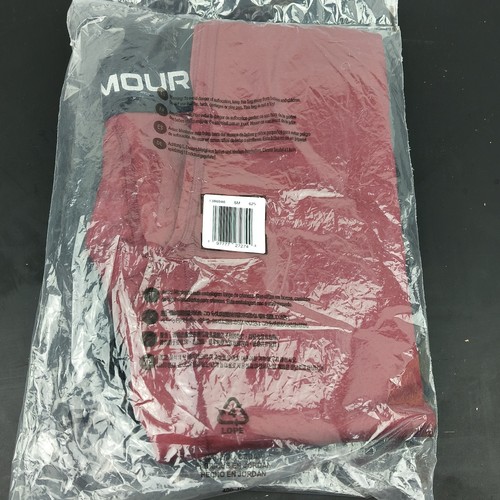 Mens Under Armour Coldgear Elite Leggings Compression New Size Small Red Maroon - Picture 4 of 8
