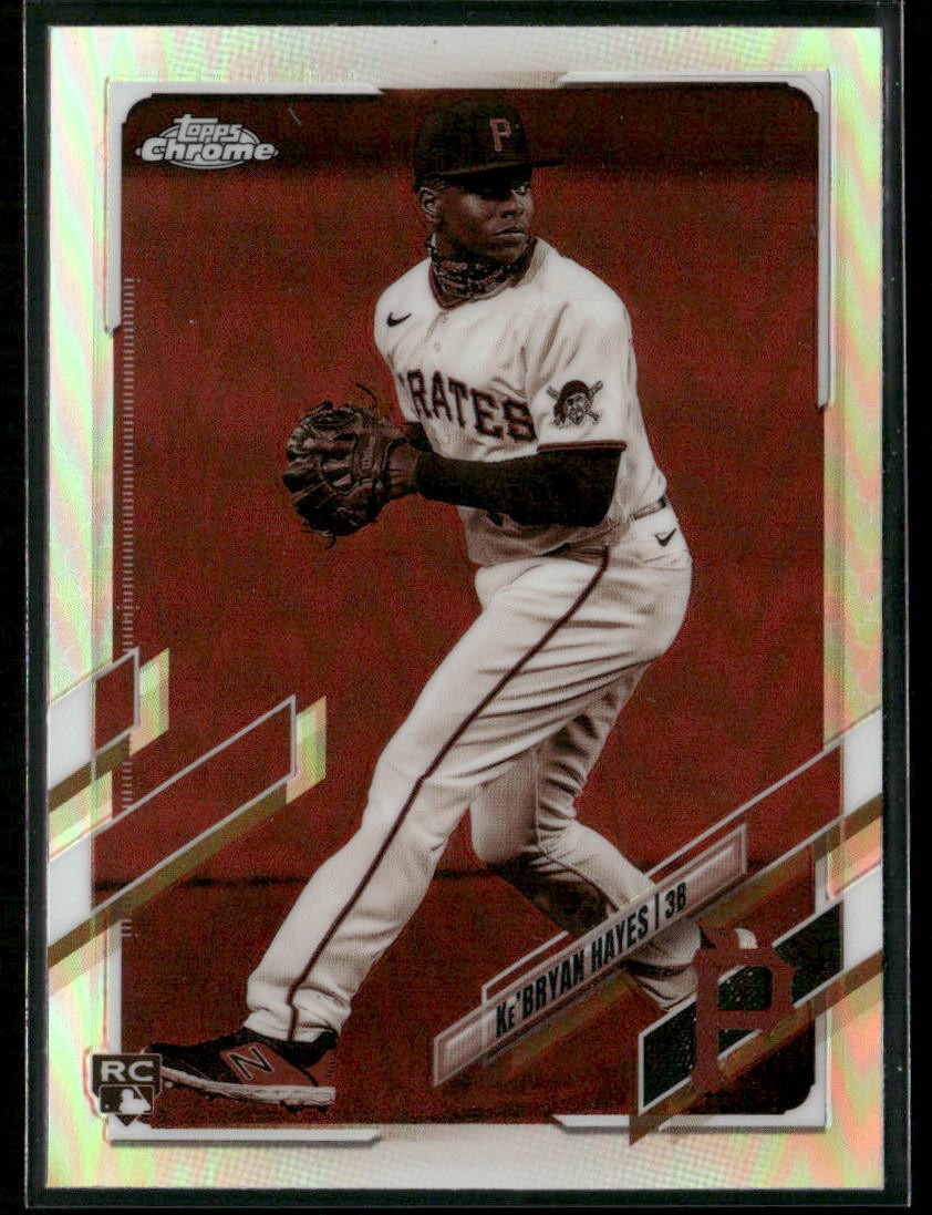 2021 Topps Chrome #191 Ke'Bryan Hayes Sepia Refractor