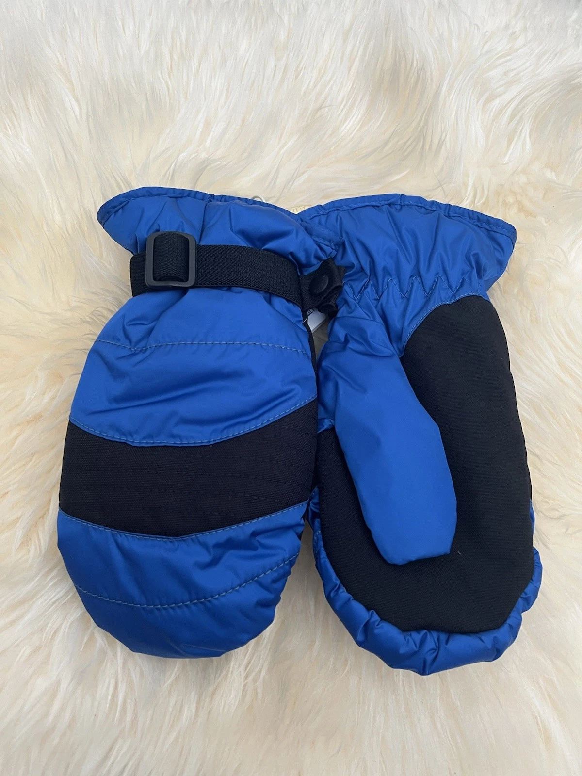 NWT 100% AUTH Gucci Kids Techncl Fabric Snow Gloves