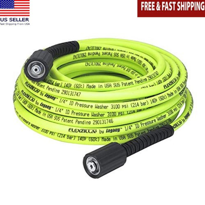 #ad Pressure Washer Hose W M22 Fittings 1 4 in. X 50 Ft.Flexible Hybrid Polymer New $58.75