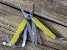 Genuine Leatherman Juice KF4 Yellow Multi-Tool Pliers, Knife, Other Tool-Retired