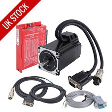 STEPPERONLINE 1 Axis Nema 23 Closed Loop Stepper Motor 2Nm 5A & Driver CNC Kit