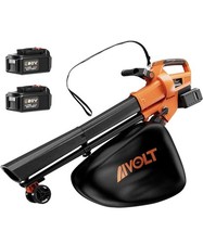 40V Cordless Leaf Blower Vacuum Mulcher 8000mAh High Power Turbo