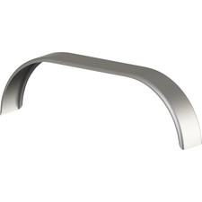 Tow Zone Tandem Round Steel Trailer Fender, Fits 14in.-15in. Tires, 66in. x