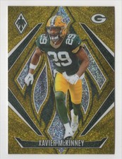2024 Panini Phoenix International Gold Xavier McKinney /10 Green Bay Packers