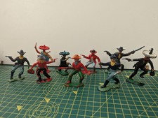 Crescent Toys Cowboys Mexican Bandits 7th Cavalry Toy Soldier Bundle
