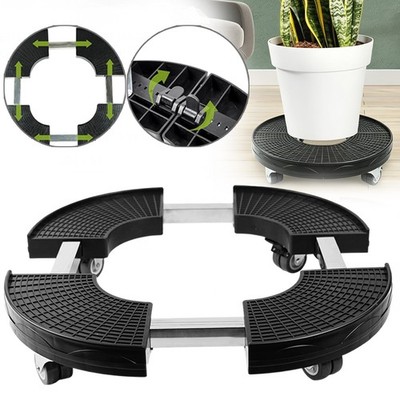 Ø38-50cm Pflanzenroller Blumenroller Kübelroller Outdoor 360° Für Große Pflanzen