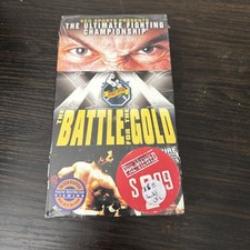Battle For The Gold UFC Ultimate Fighting Championship VHS Tape 1999 Blockbuster