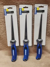 Lot of 3: Kobalt Jab Drywall Saw 6 1/2 Inch Blade New Serrated Blue   #2570382