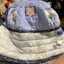 FREE COUNTRY Girls Jacket Size s 7/8 Ski Coat with Detachable Fur Hood