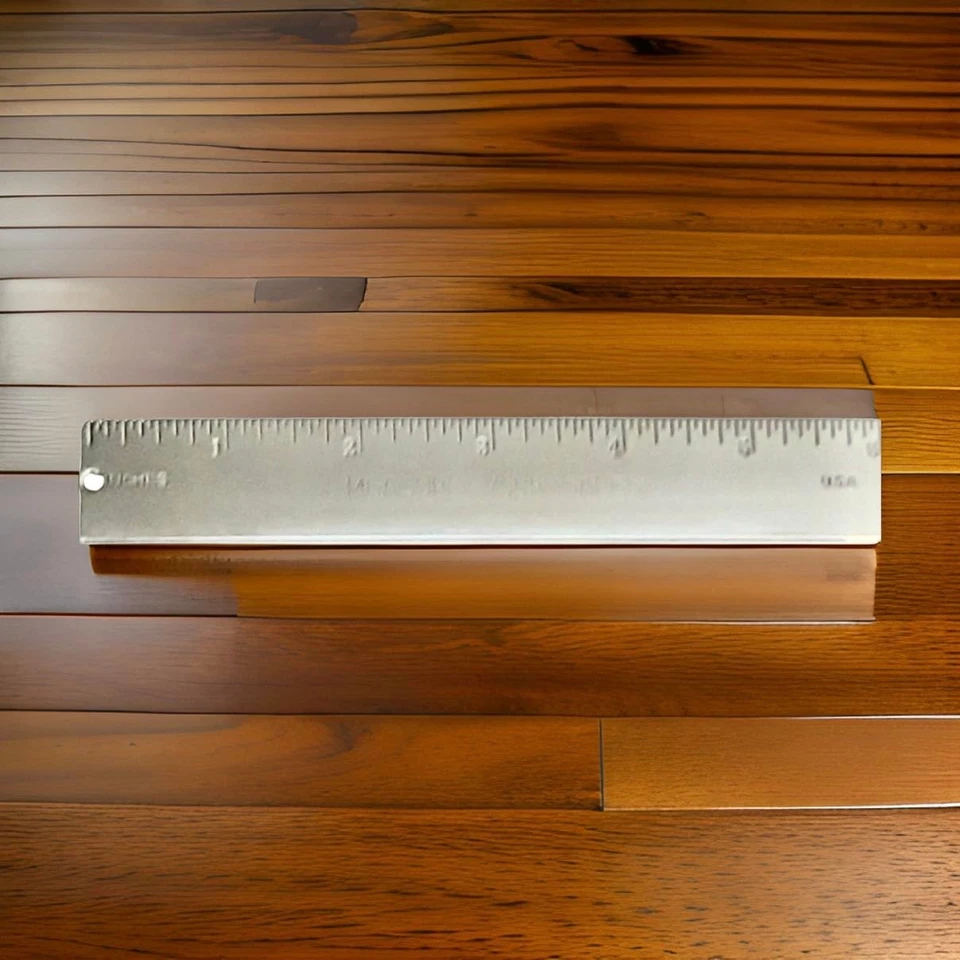 Regla Tiffany & Co Estate 6" plata de ley TIF632 Foto 3 de 4