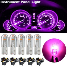 5x T10 194 Led Bulbs For Instrument Gauge Cluster Dash Light W Sockets 5x T10 194 Led Bulbs For Instrument Gauge Cluster Dash Light W Sockets