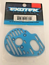Exotek Racing RC #1994 Motor Plate for DR10 Blue 7075 aluminum CNC-machined