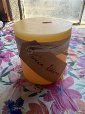 Vance Kitira Orange Timber Collection Pillar Candle (4" by 4") Brand: Vance K