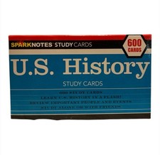 SparkNotes US HISTORY Study Cards Full Set - ...