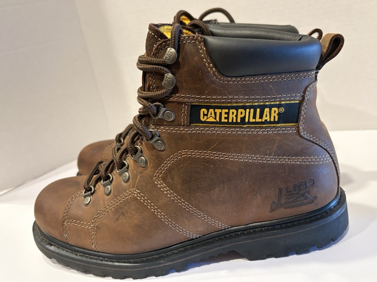Man's Boots Caterpillar Second Shift Steel Toe Work Boot View 3