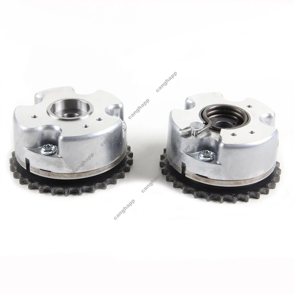 Ajustador de distribución del árbol de levas 4 piezas para AUDI A6 CAJA CCAA CALB 06E109083M 06E109084M Foto 2 de 4