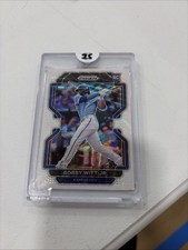 2022 Panini Prizm Bobby Witt Jr White Wave Prizm Rookie Card #33 RC In KC Royals