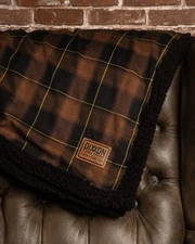 🛠 Dixxon Flannel Co.🛠 THE HIVE Flannel Sherpa Blanket - SOLD OUT! BNIB!