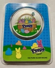 1 oz Silver Colorized Round - PEEPS® Easter Basket in TEP Limited Mintage